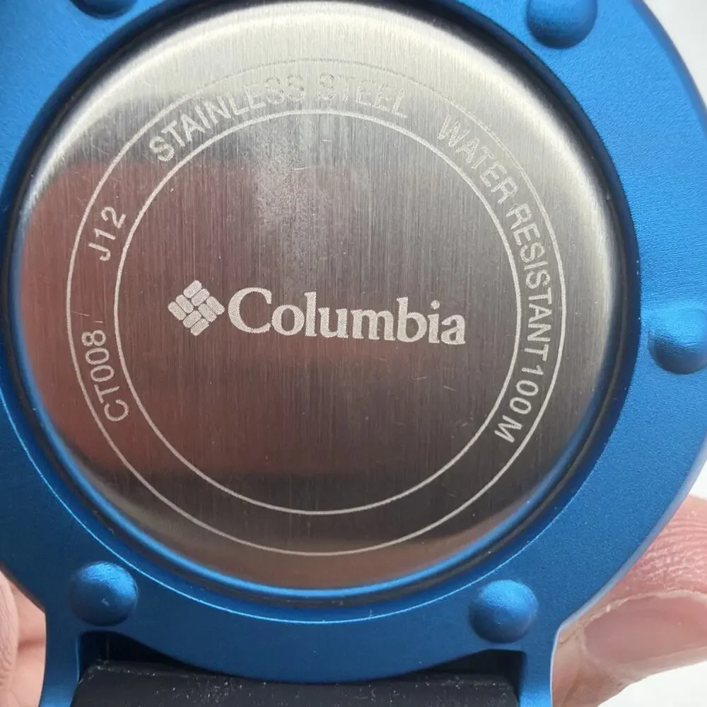Columbia CT008 Men's Watch / Treeline Silver/ Digital /Running/ Great Condition